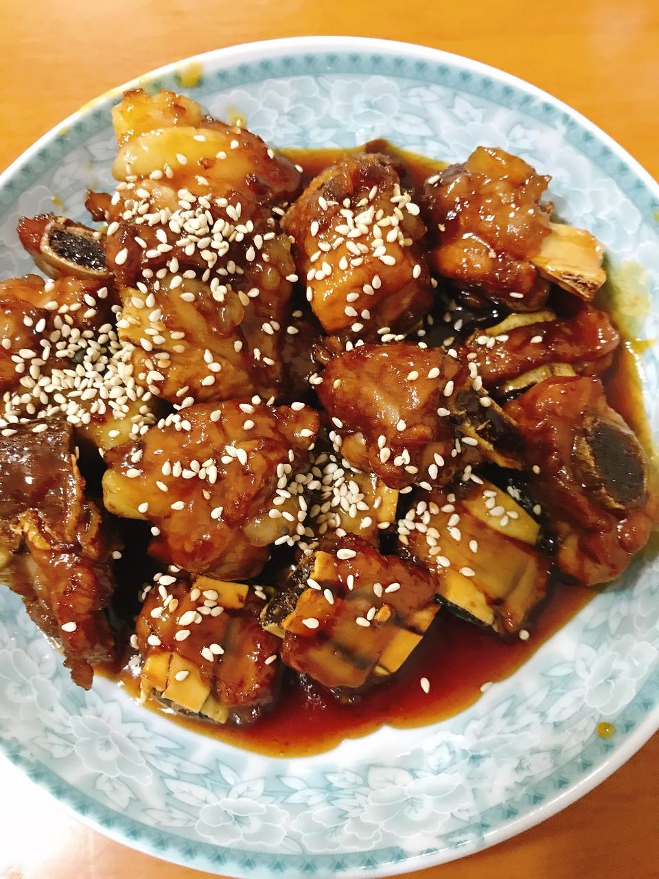 懒人版糖醋排骨