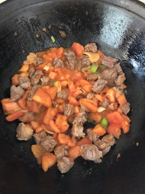 西红柿牛肉炖土豆的做法 步骤3