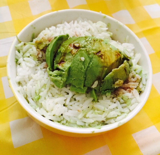 牛油果拌饭
