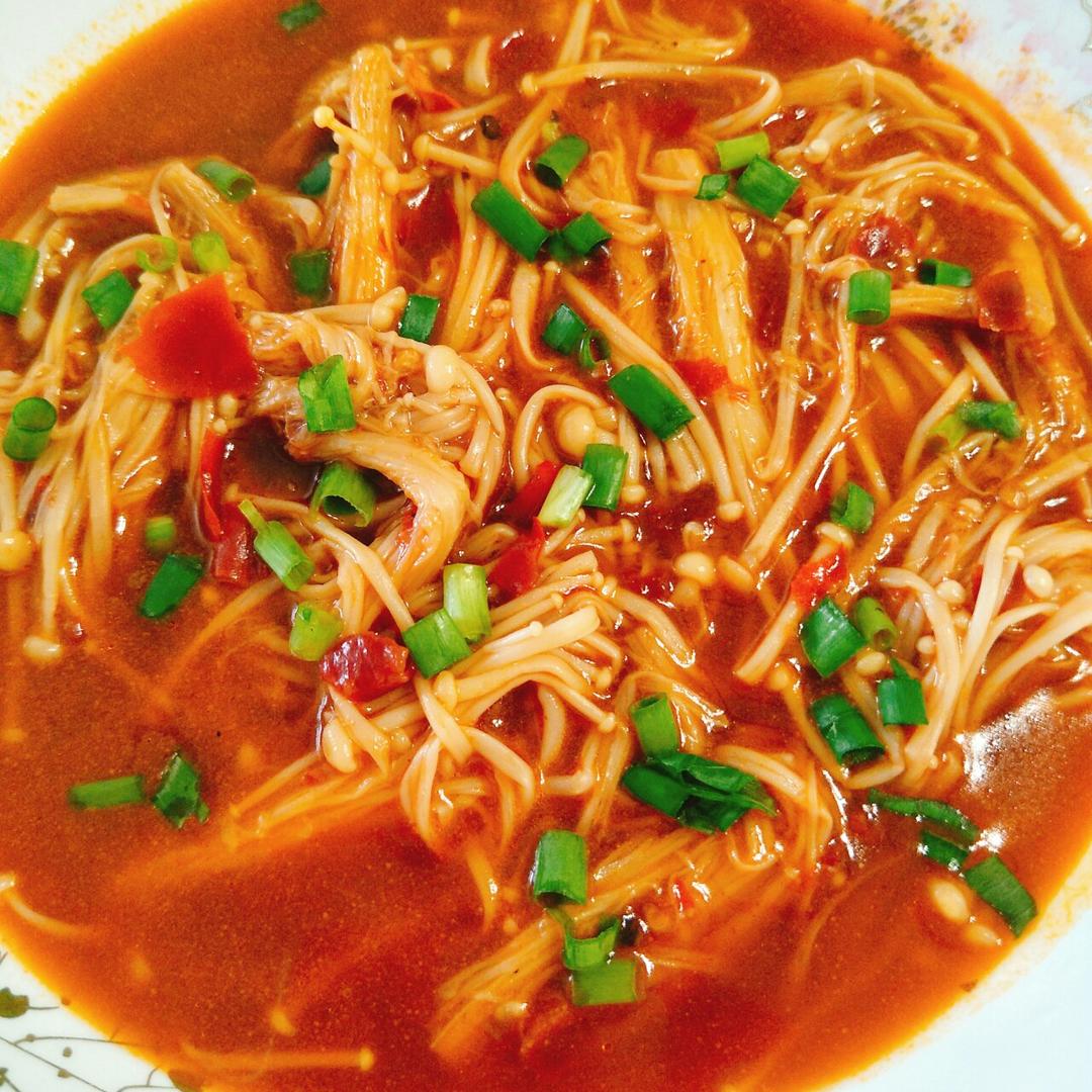 香辣水煮金针菇