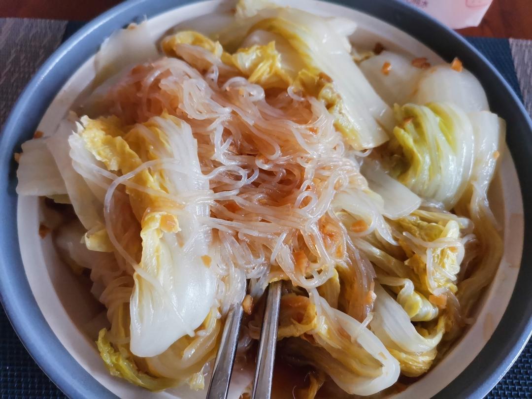 蒜蓉粉丝蒸娃娃菜