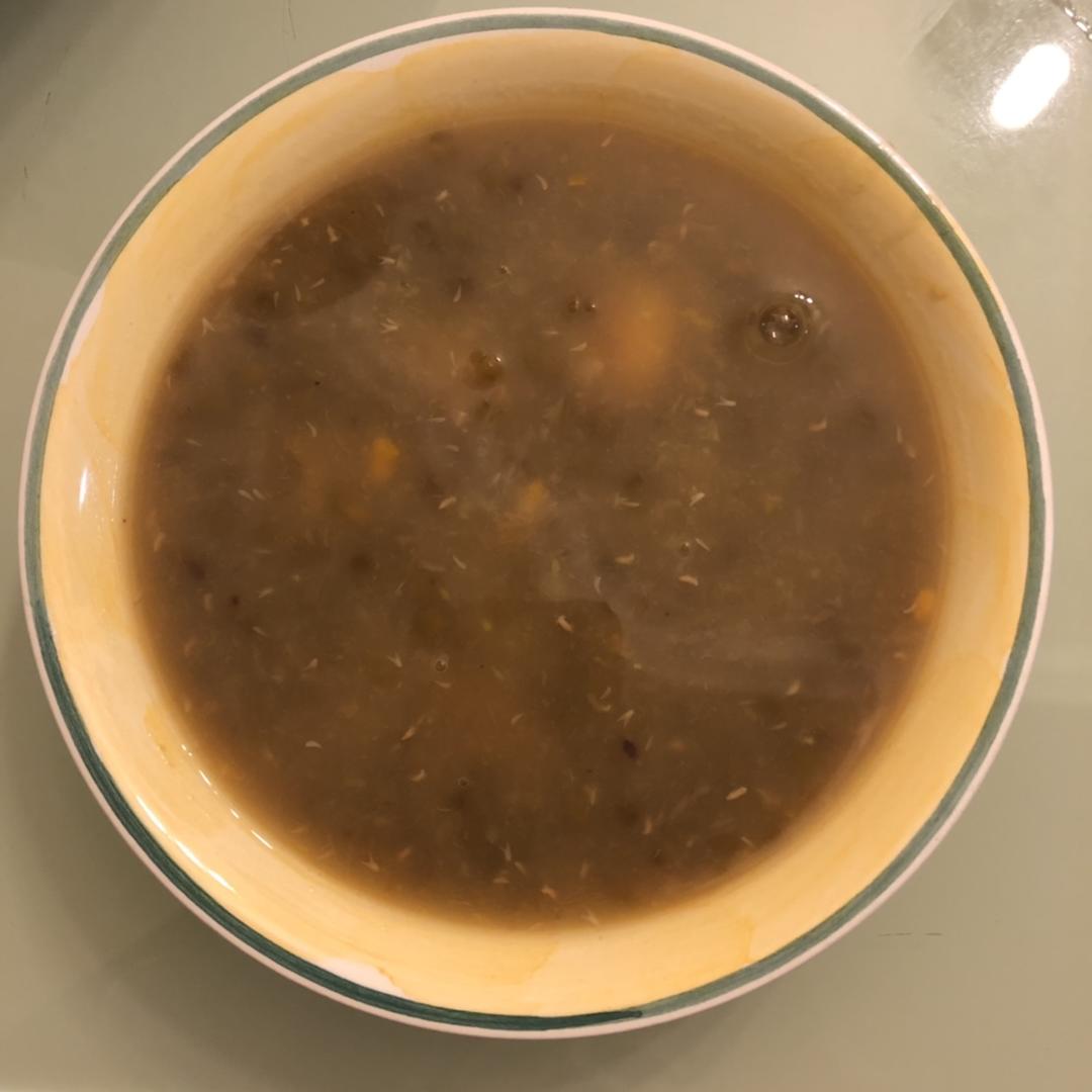 地瓜绿豆汤