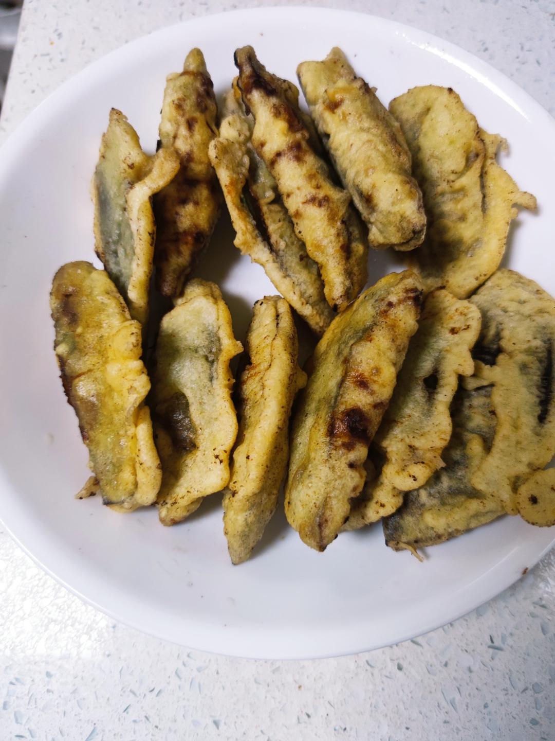 油炸眉豆盒子