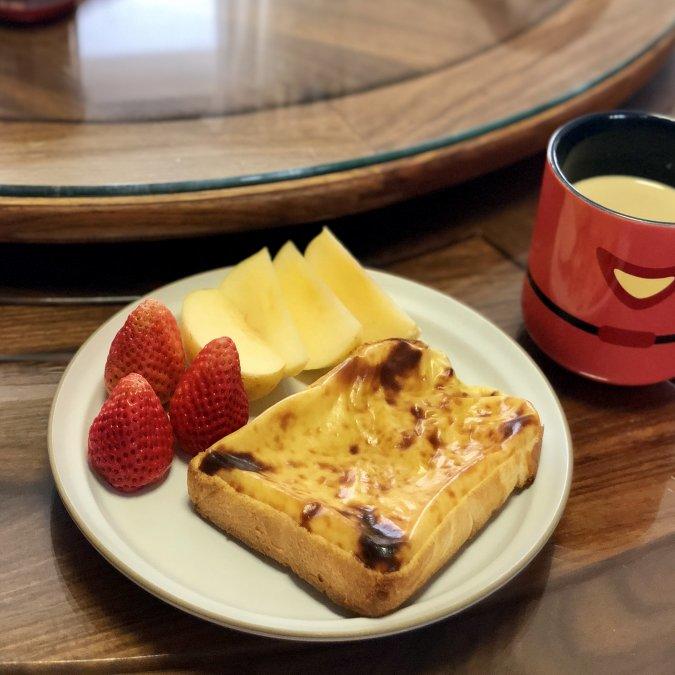 低卡熔岩豆乳吐司【轻卡小食】——附【豆乳抹酱】