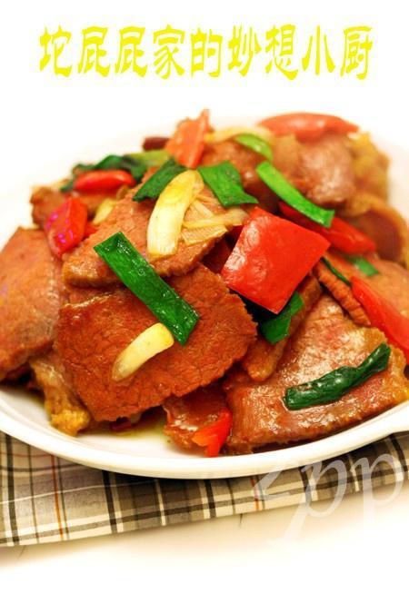 回锅牛肉的做法