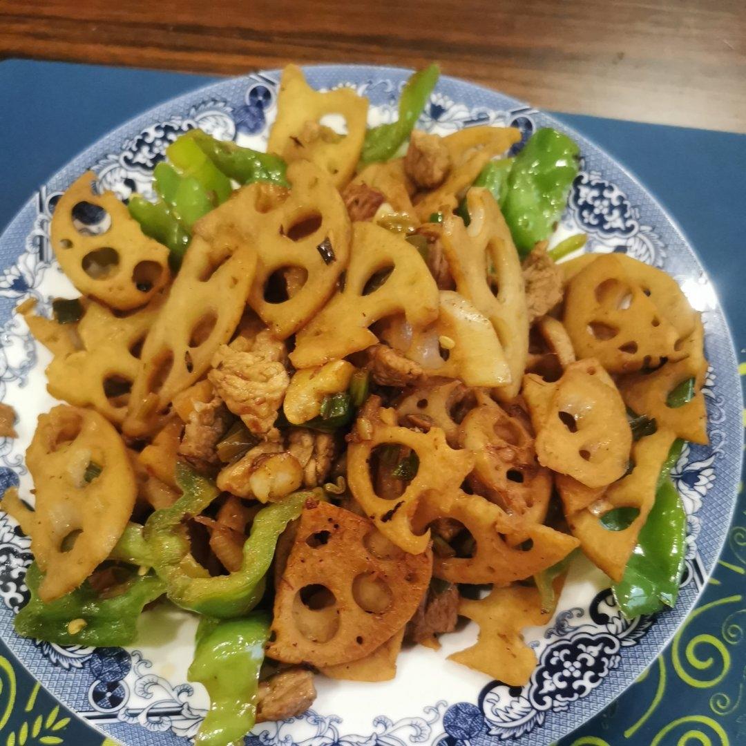 藕片炒肉