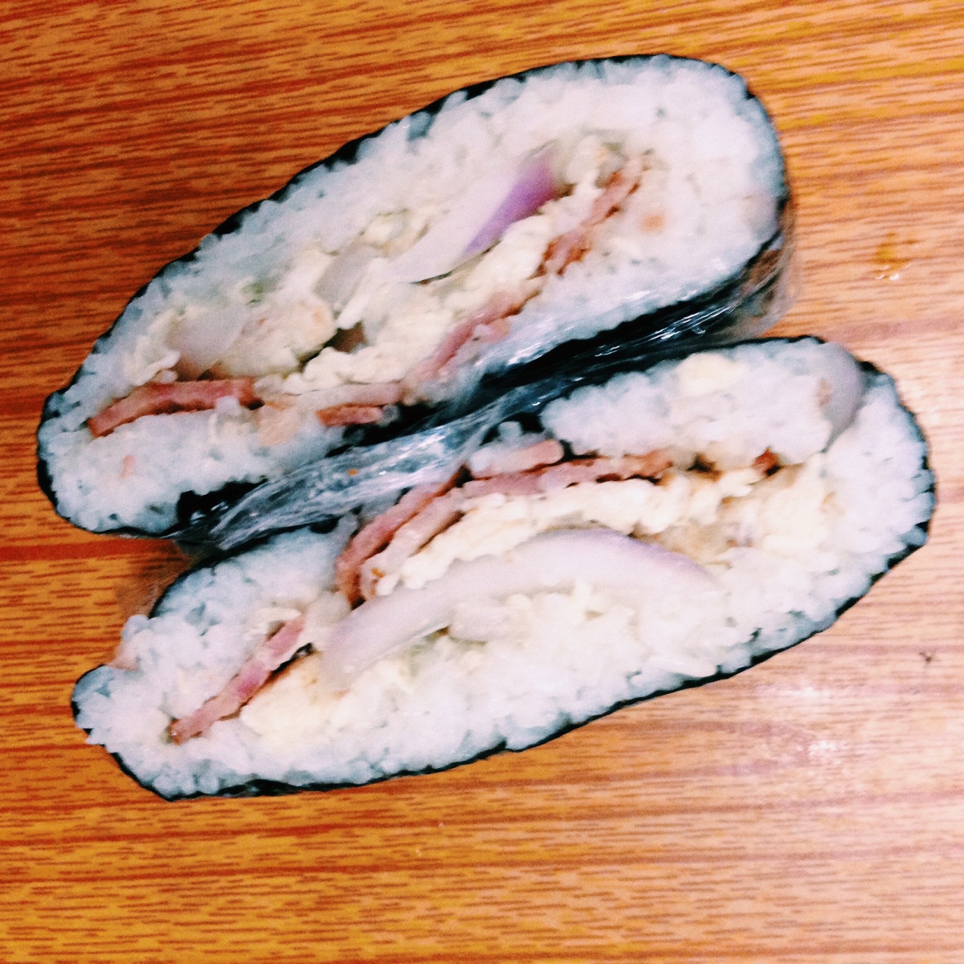 不用捏的BLT饭团 手軽な朝定食☆BLTおにぎらず