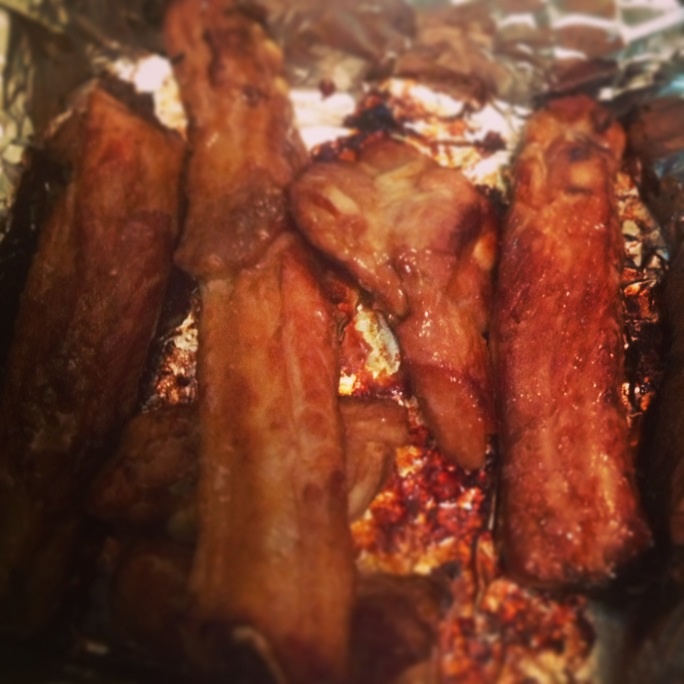 秘制烤排骨