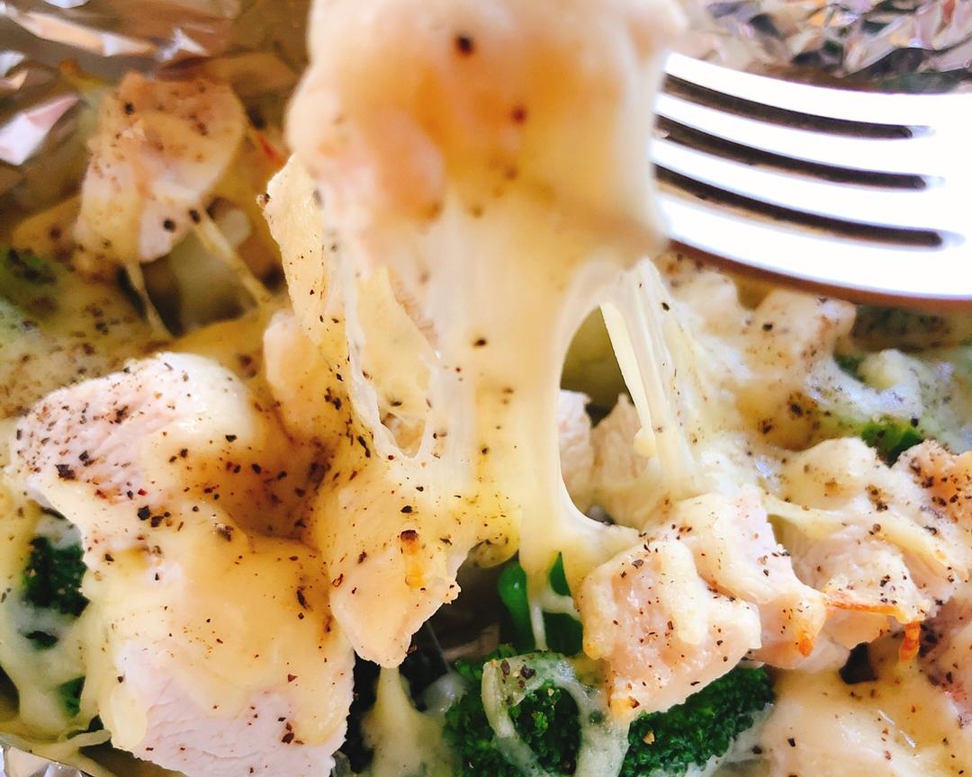 #生酮饮食#芝士焗鸡胸肉