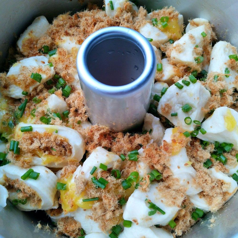 肉松手撕面包—超软会爆浆的面包哟