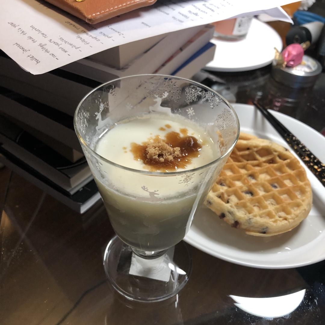 【姜撞奶】没温度计也能撞好一碗祛寒暖胃的粤式甜点