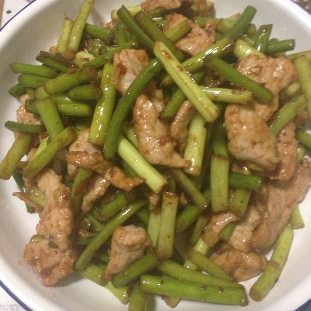蒜薹炒肉