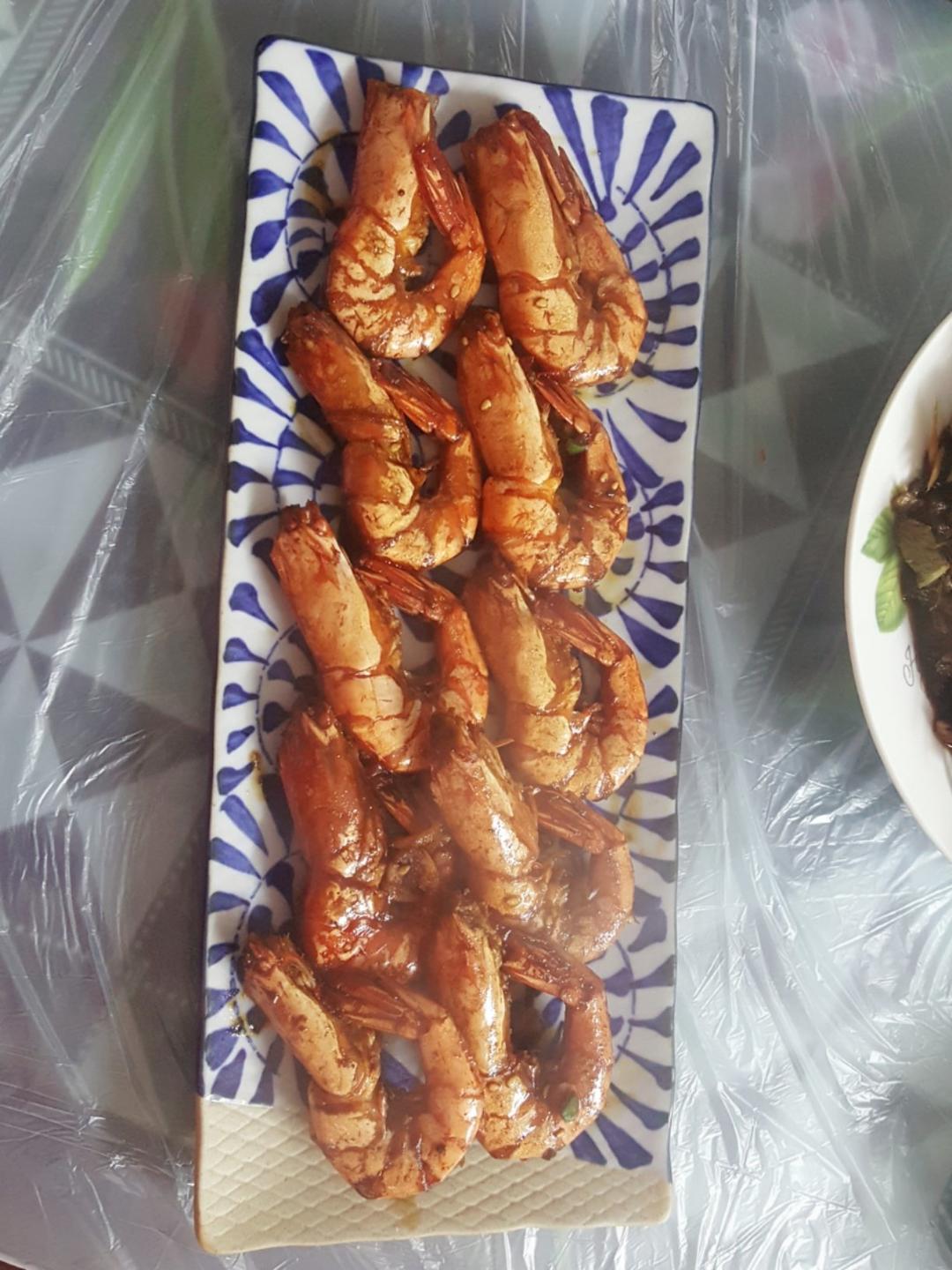 干烧大虾（黑虎虾）