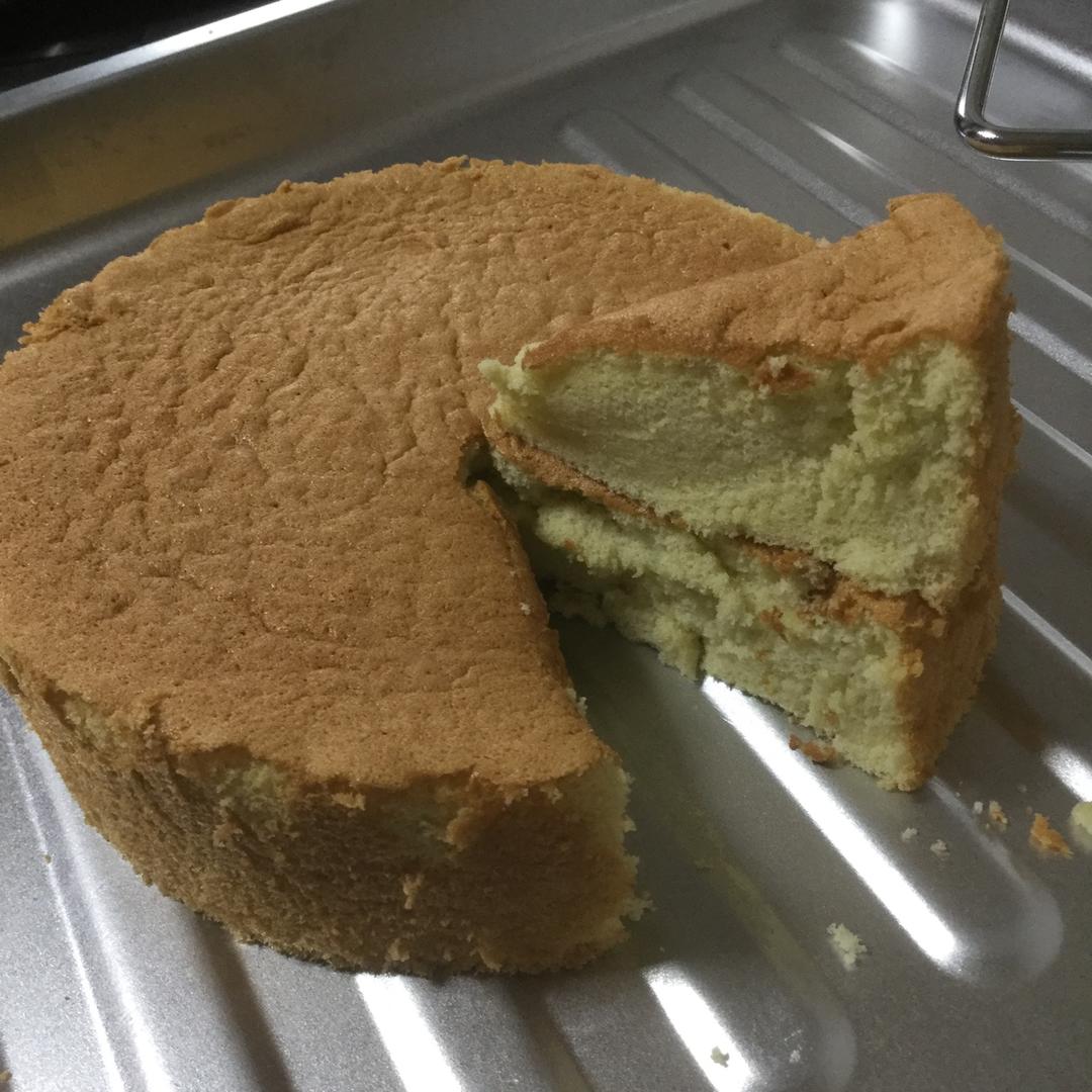 6寸戚风蛋糕（2蛋）