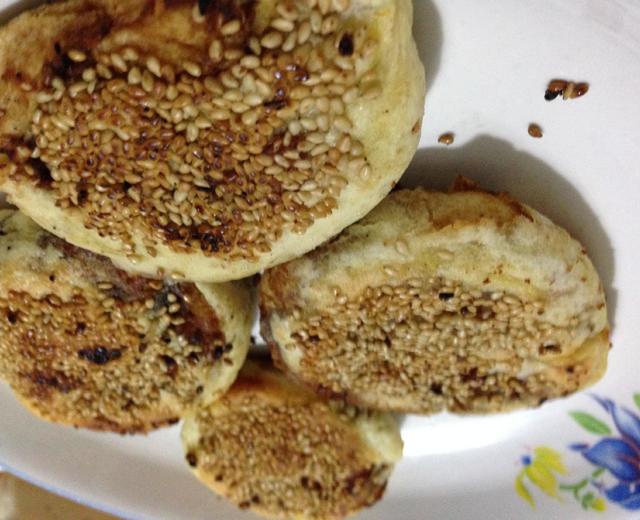 麻将红糖芝麻酥饼