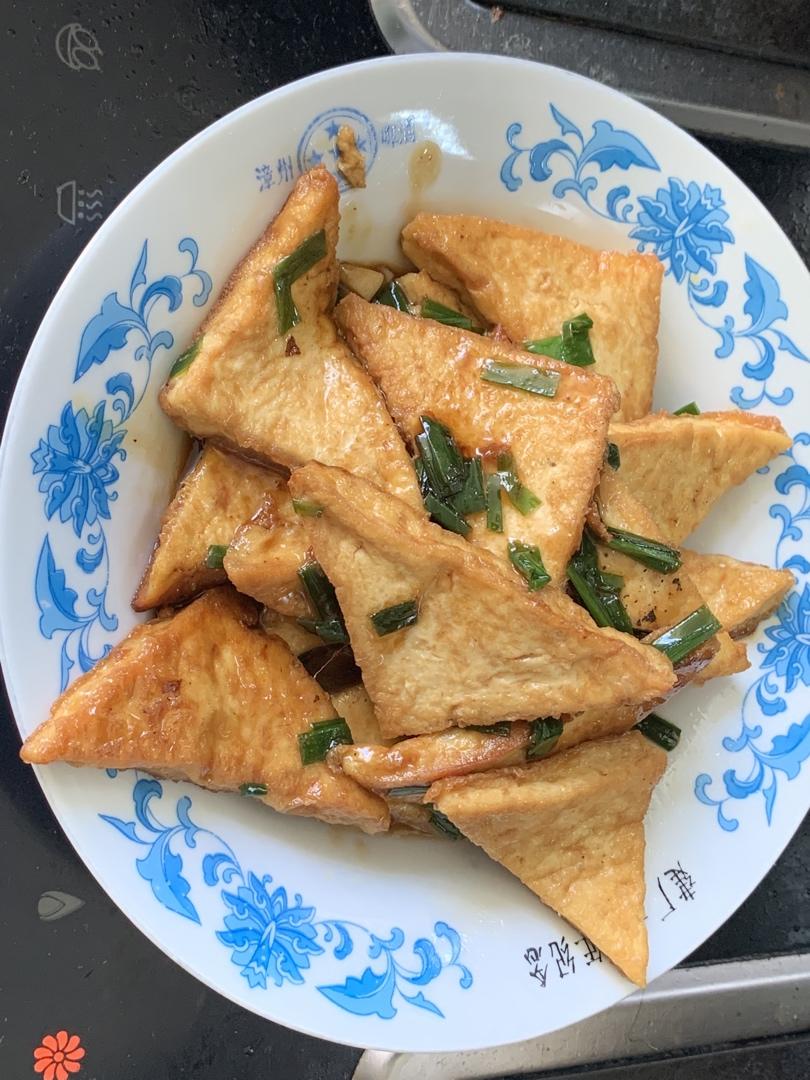 焖煎豆腐