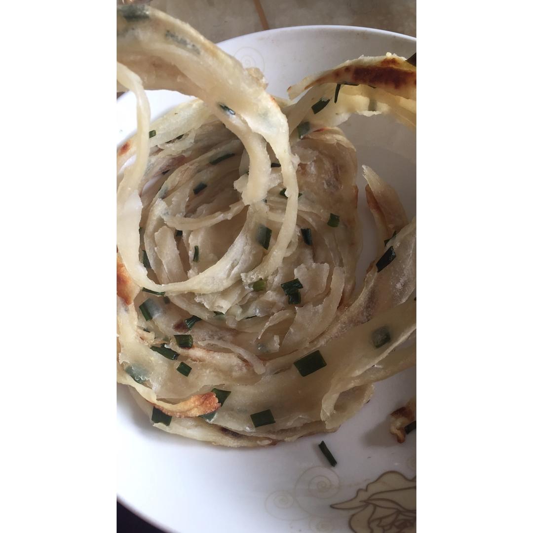 葱花手抓饼