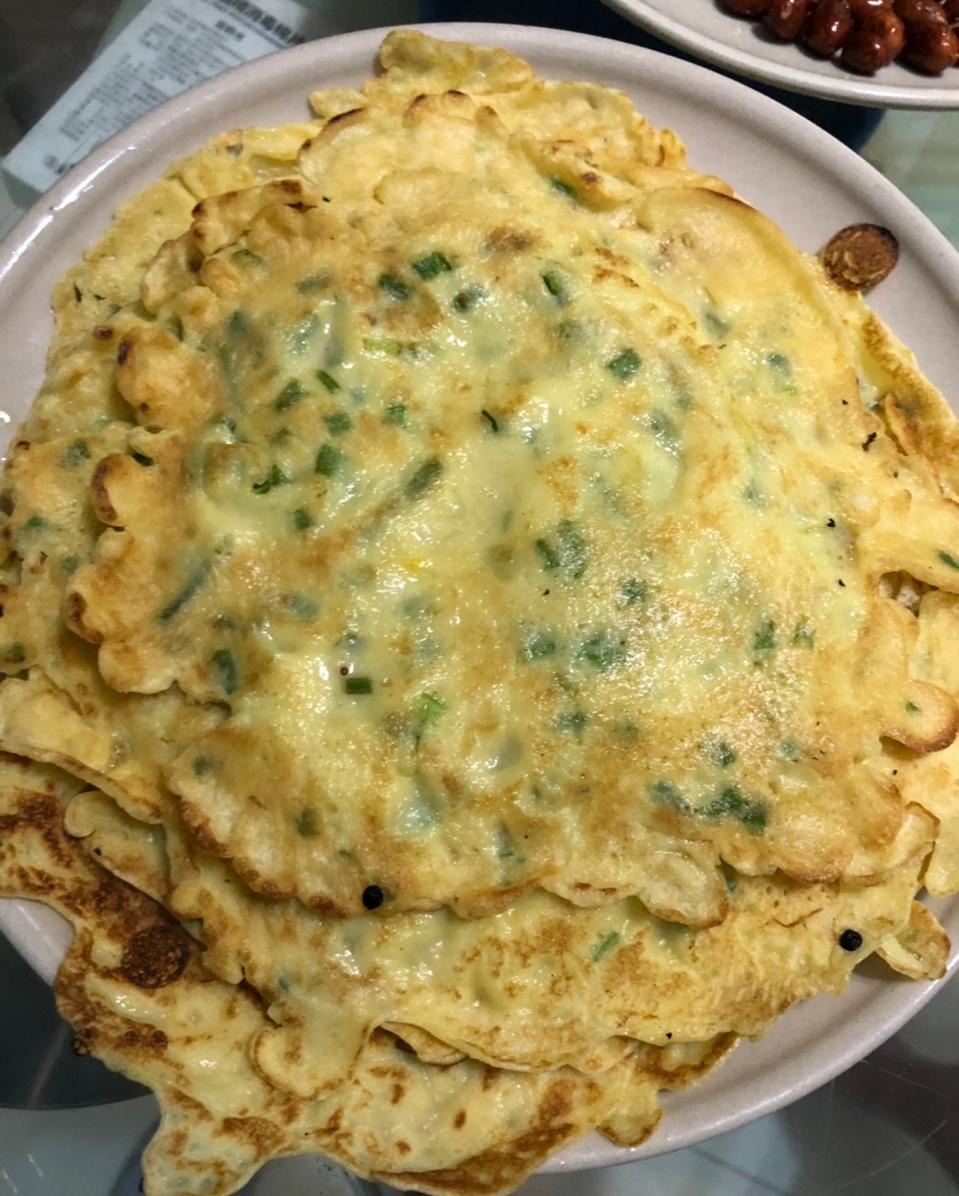 香葱鸡蛋饼