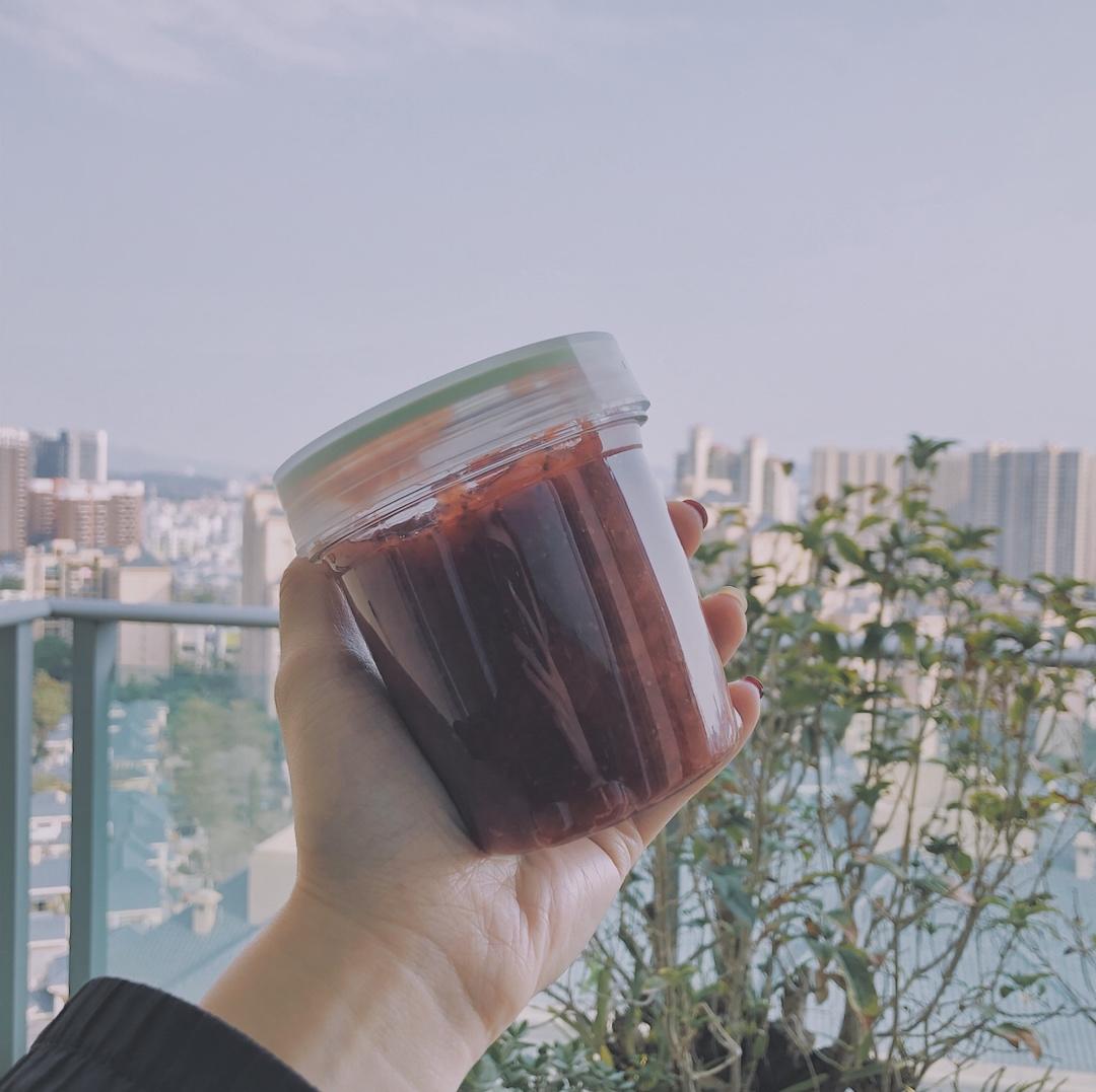 自制无添加草莓酱