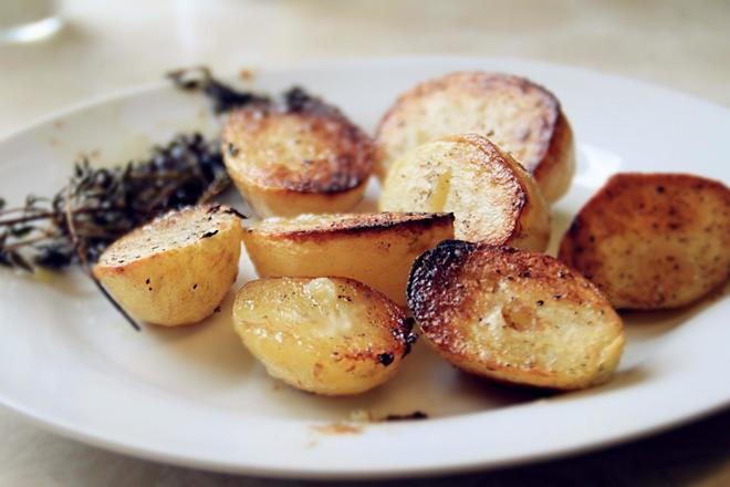 英国菜之放荡烤土豆fondant potato的做法