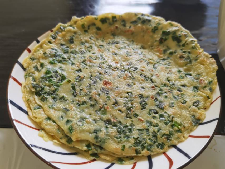 百吃不厌的韭菜鸡蛋饼‼️简单零失败㊙️厨房小白也能一次成功‼️