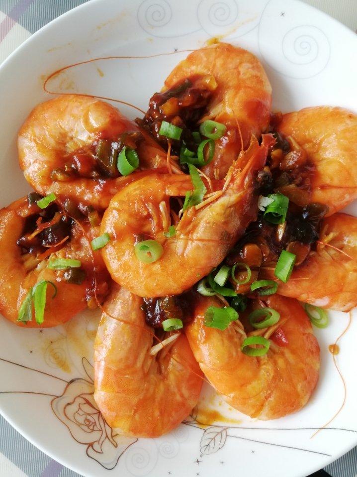 黄晓明茄汁大虾－中餐厅