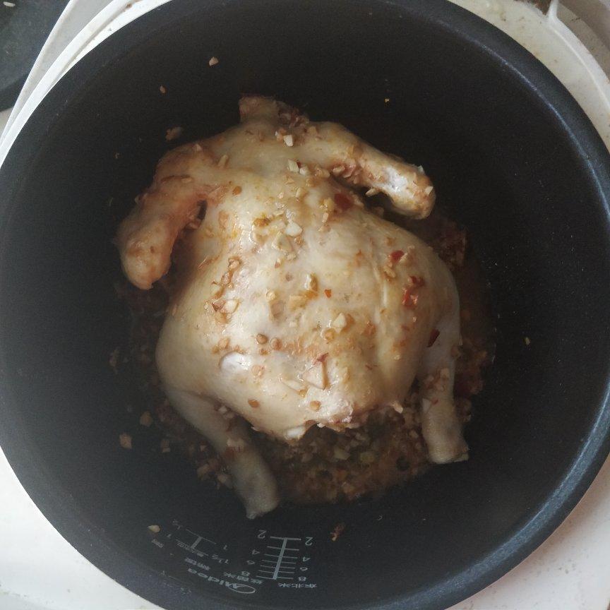 简单快手懒人版电饭锅沙姜鸡