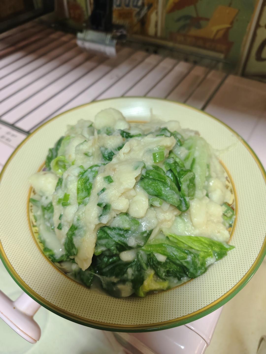芋艿杭白菜