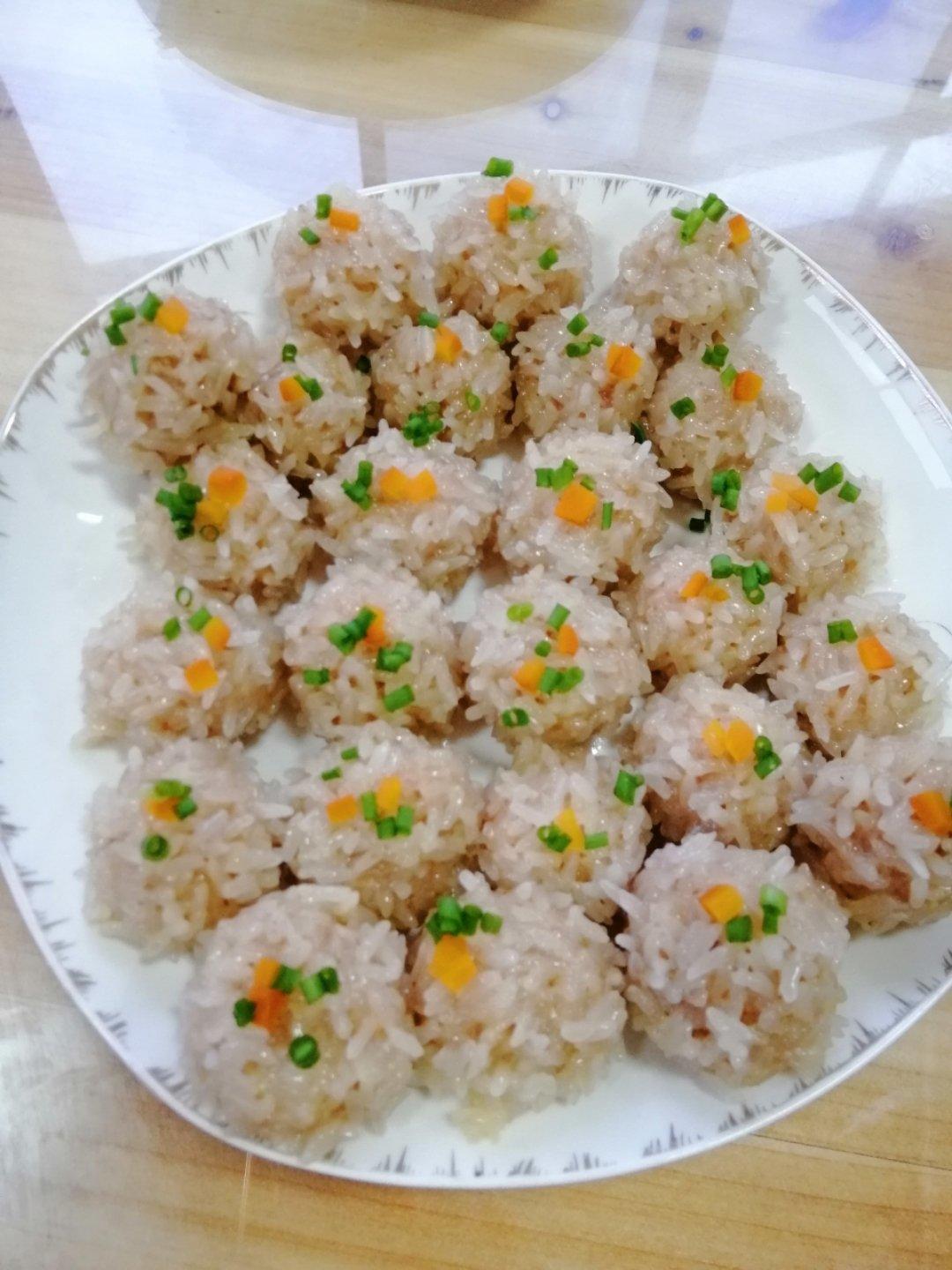 珍珠糯米小肉丸