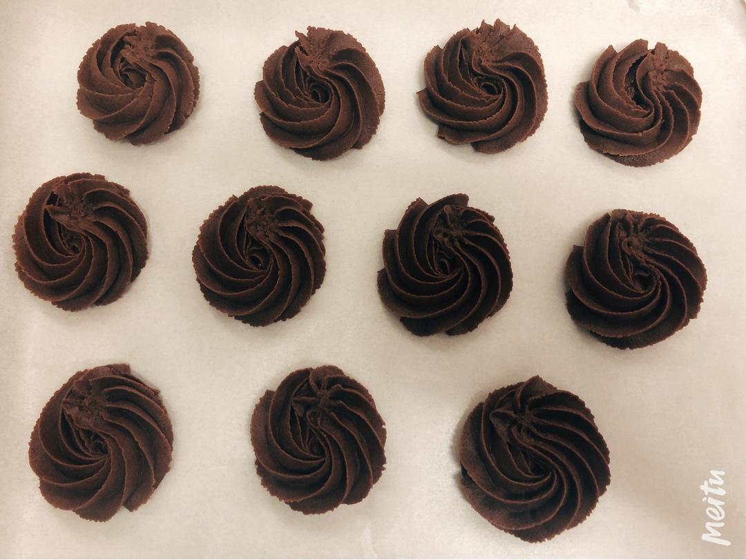 零失败花纹超级立体的黄油曲奇