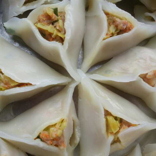 水晶冬瓜饺