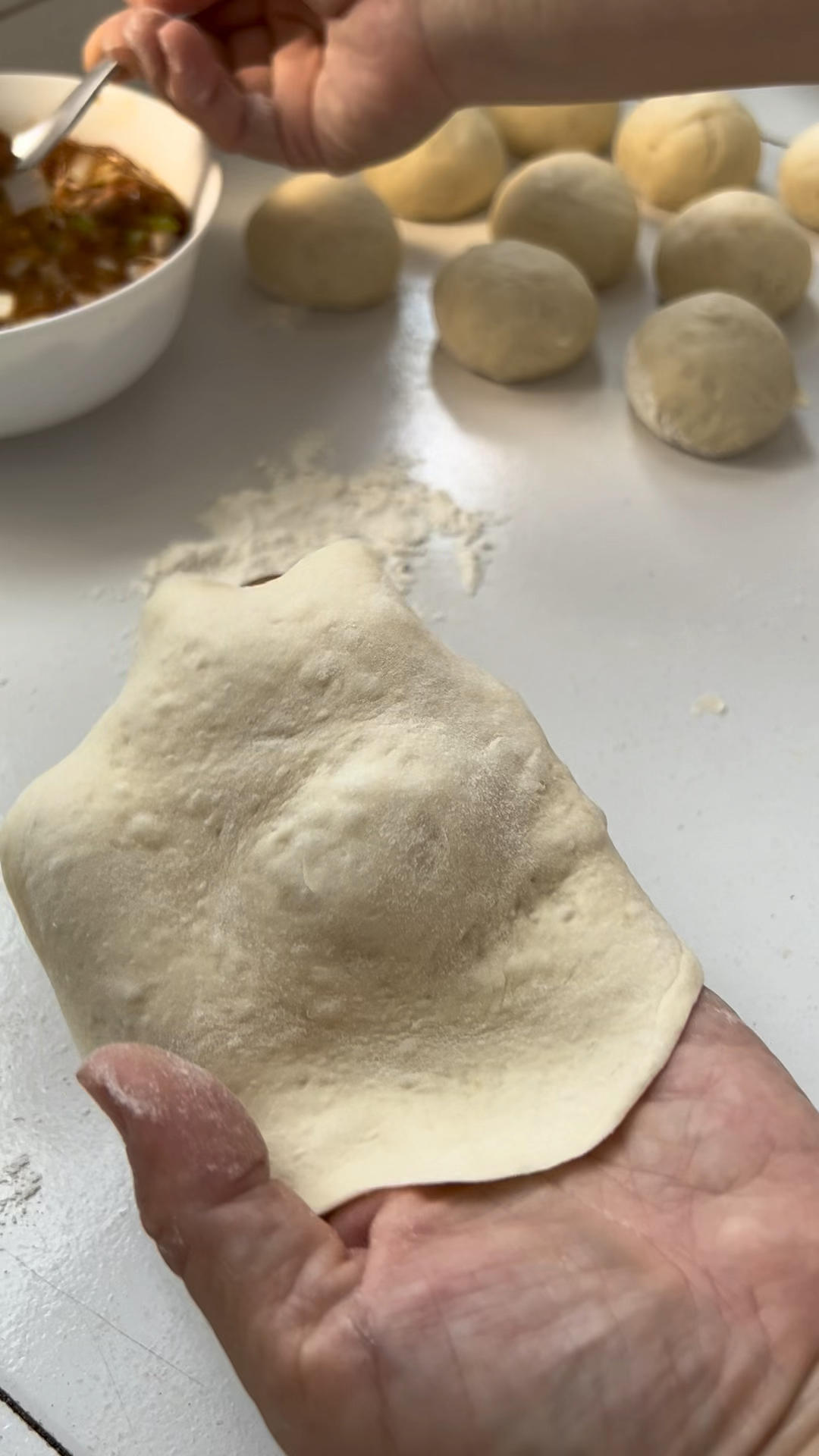 纯奶手撕吐司的做法 步骤1