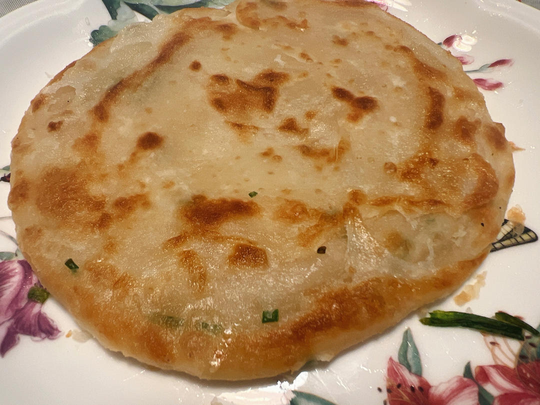 小美版葱油饼（烫面法）