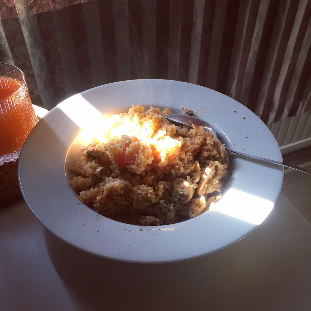 蘑菇炒饭