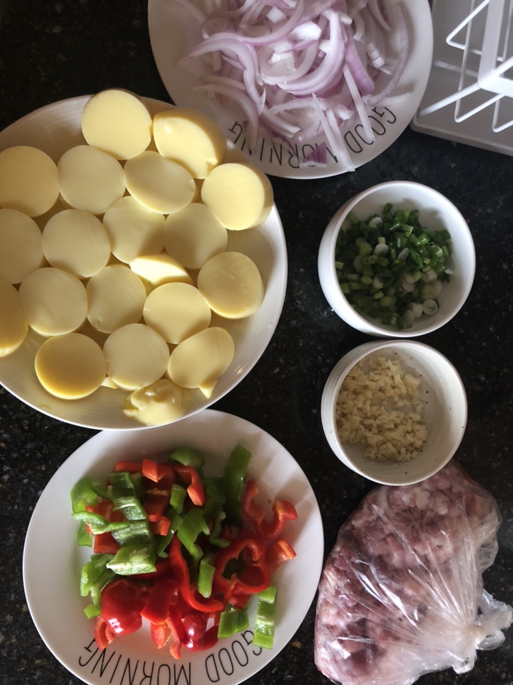 日本豆腐茄子煲的做法 步骤1