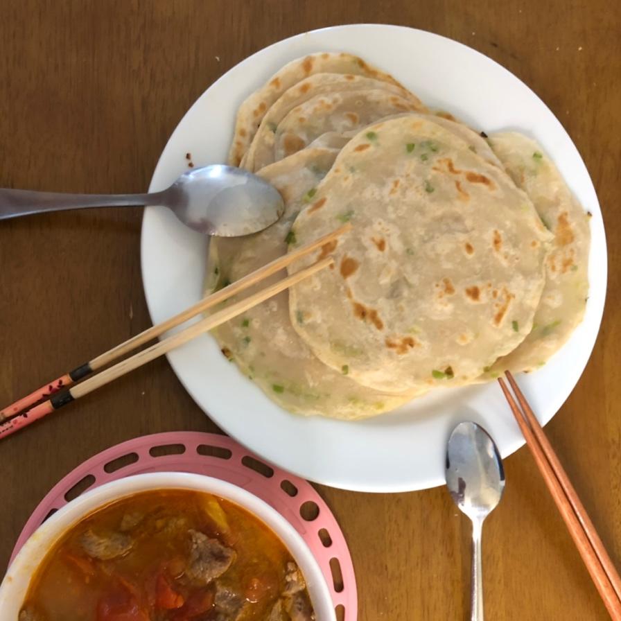 家常葱油饼