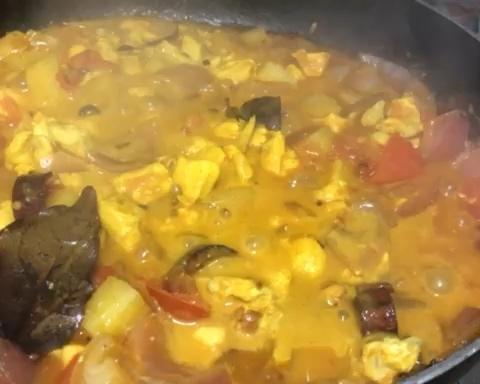 家庭版印度咖喱鸡