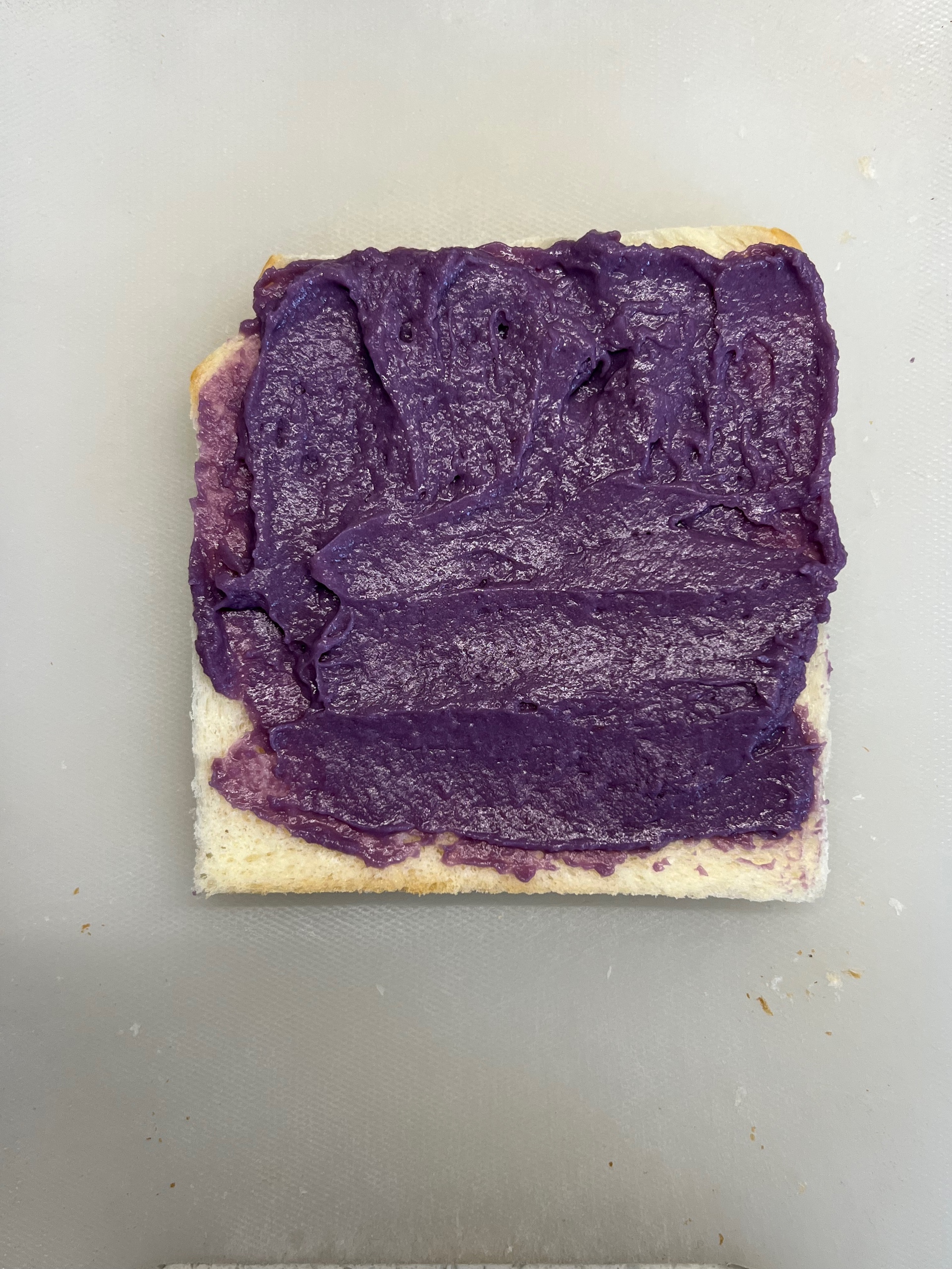 芋泥紫薯面包的做法 步骤4