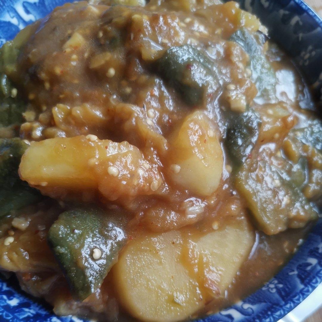 土豆炖茄子