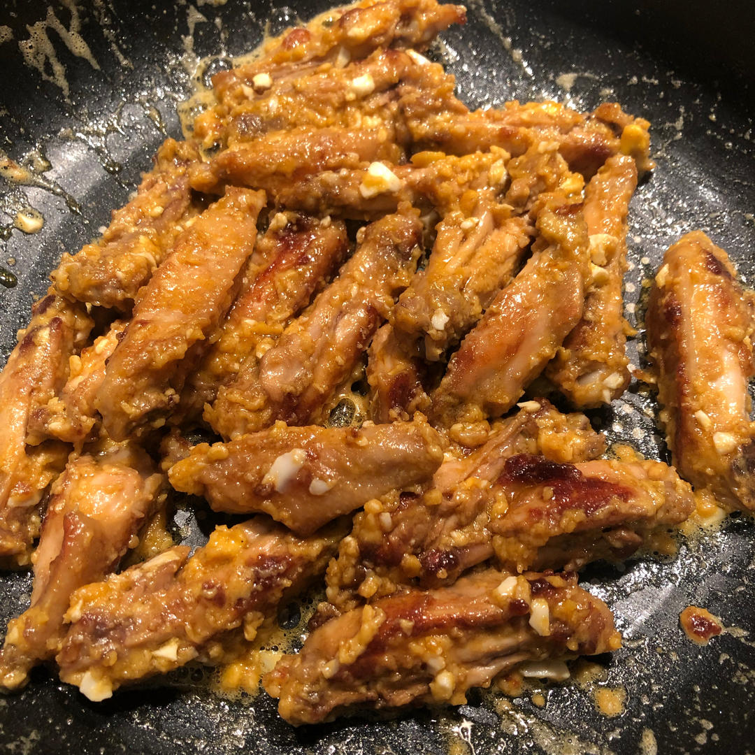 金沙鸡翅【咸蛋黄焗鸡翅】