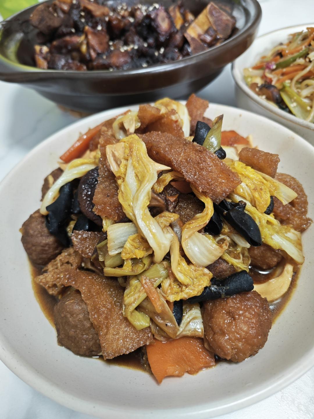 【南昌杂素】大白菜加肉丸子，养生砂锅正当时！