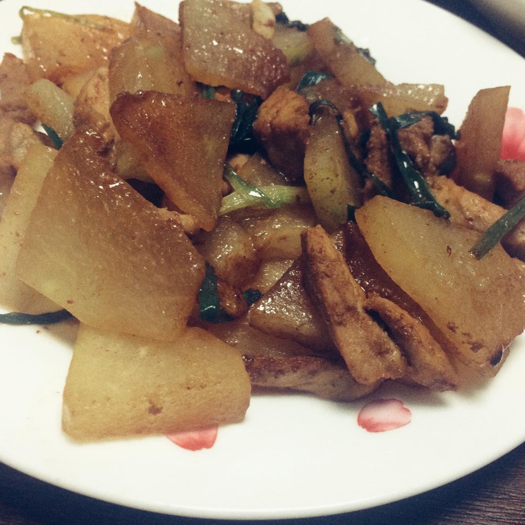 冬瓜炒肉