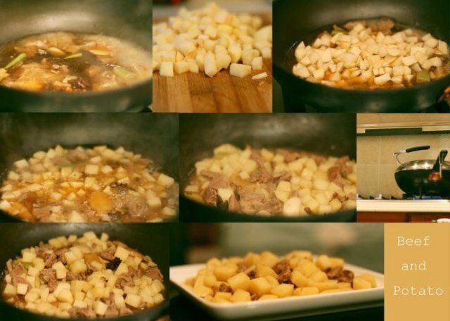 土豆烧牛肉