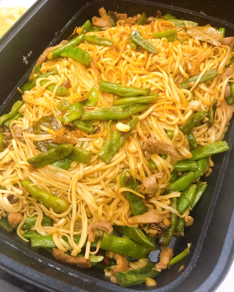 豆角焖面