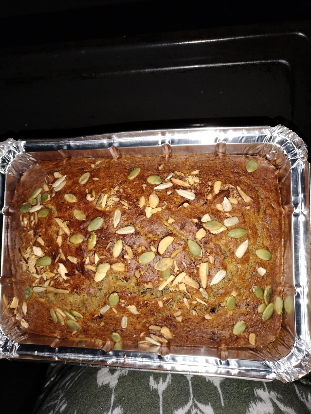 简易版香蕉核桃蛋糕