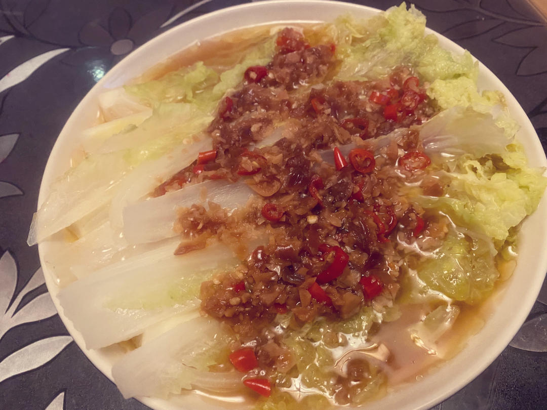 蒜蓉粉丝娃娃菜