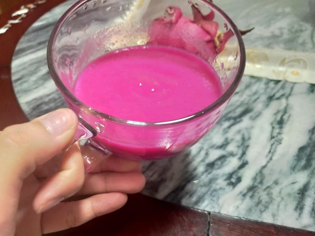 荔枝味火龙果羹的做法