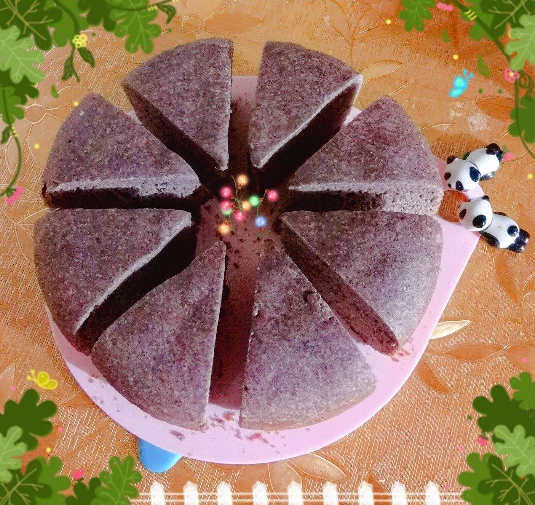 发糕～双层夹心果仁（电饭锅版）