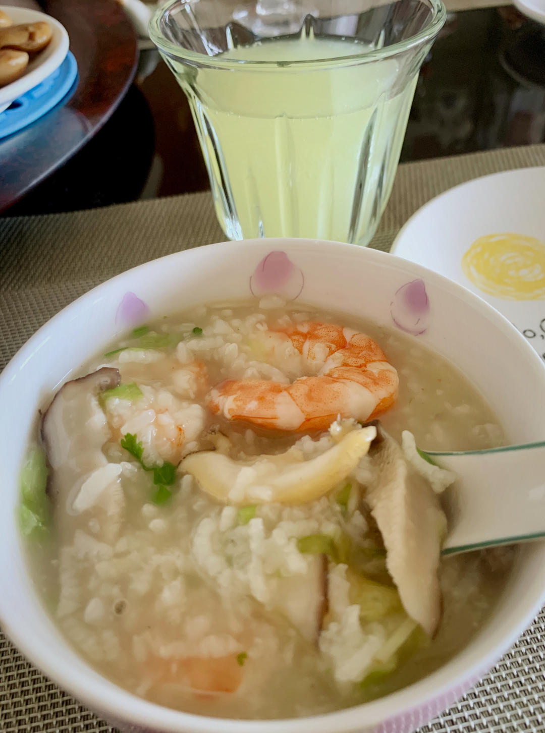 鲍鱼鲜虾粥 真香