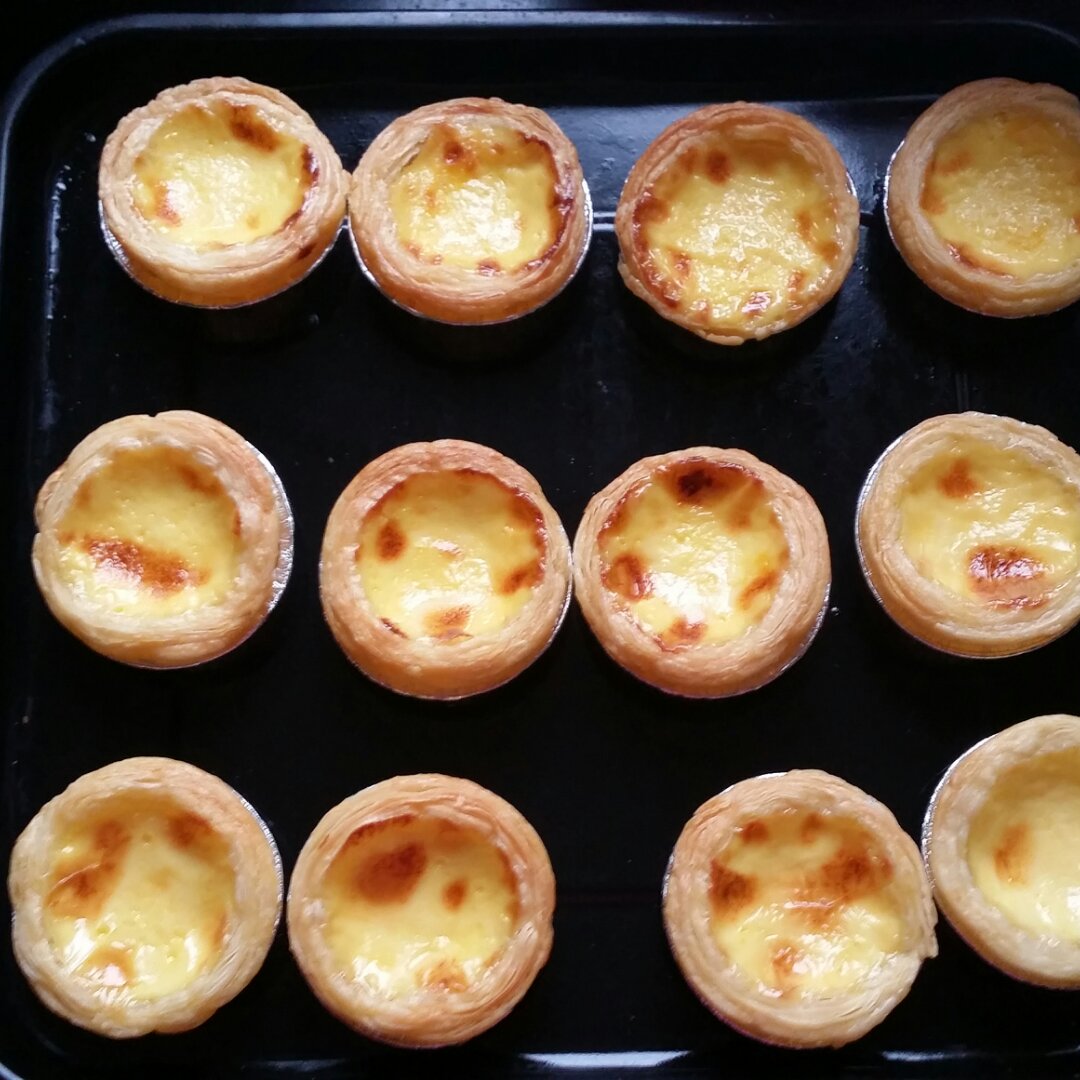 超完美味道超正的蛋挞配方，比KFC的还要嫩还要香~做过最好吃的蛋挞配方